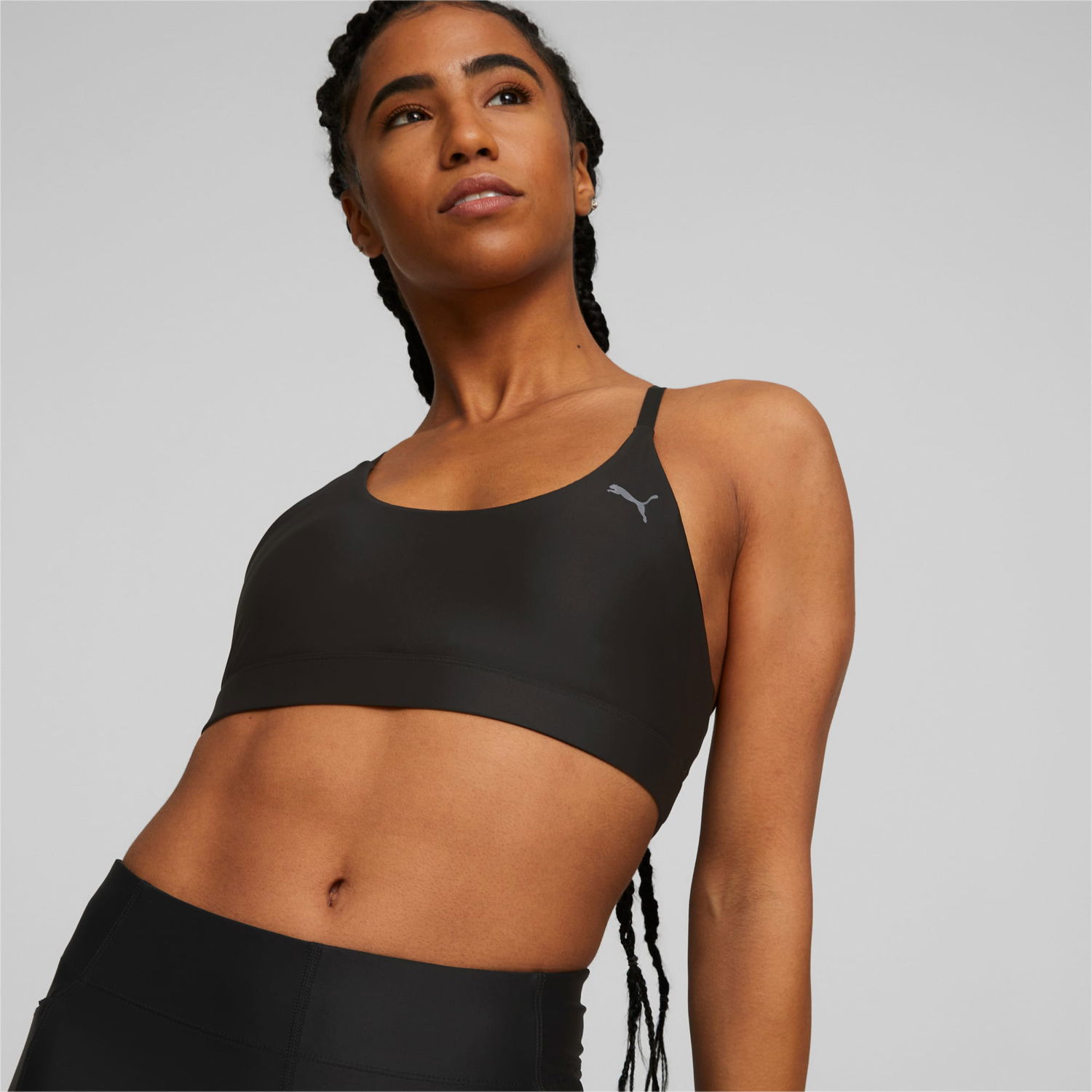Podprsenka Puma Studio Ultrabare Strappy Training Bra Čierna | 522227_01, 0