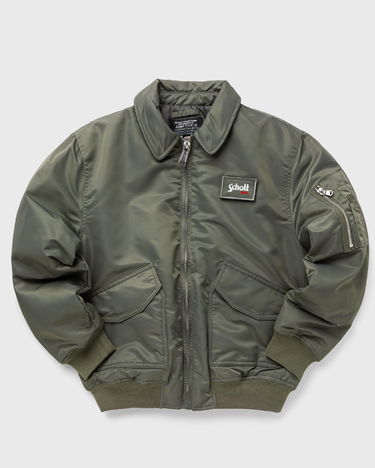 Bomber bunda Schott NYC DANWRS JACKET Zelené | DANWRS-SAGE-KAKI, 0