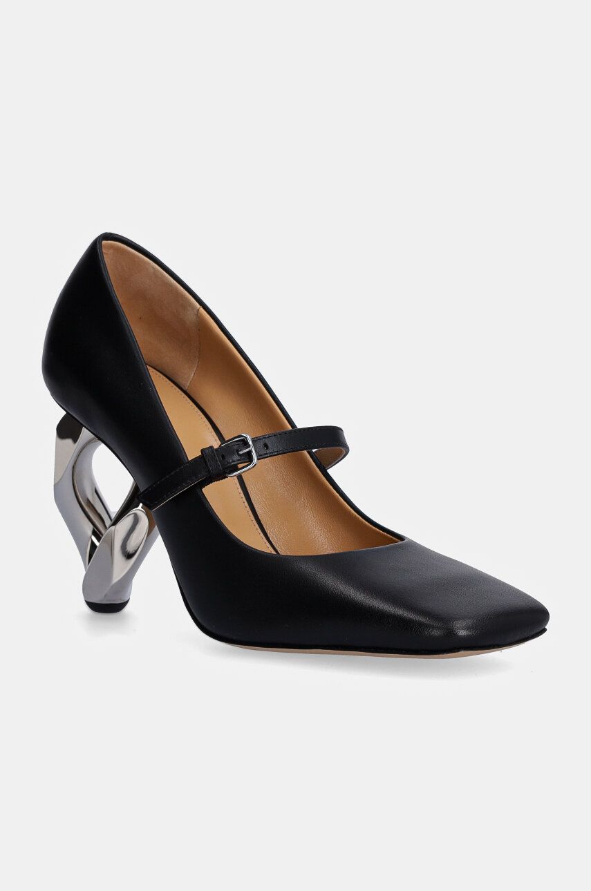 Tenisky a topánky JW Anderson Chain Heel Pumps Čierna | ANW43251A.999, 0