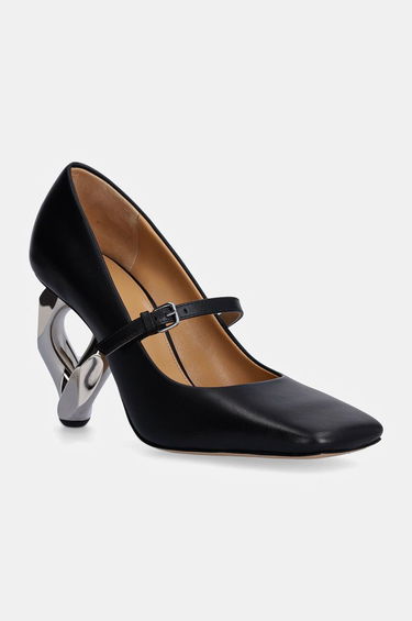Tenisky a topánky JW Anderson Chain Heel Pumps Čierna | ANW43251A.999, 0