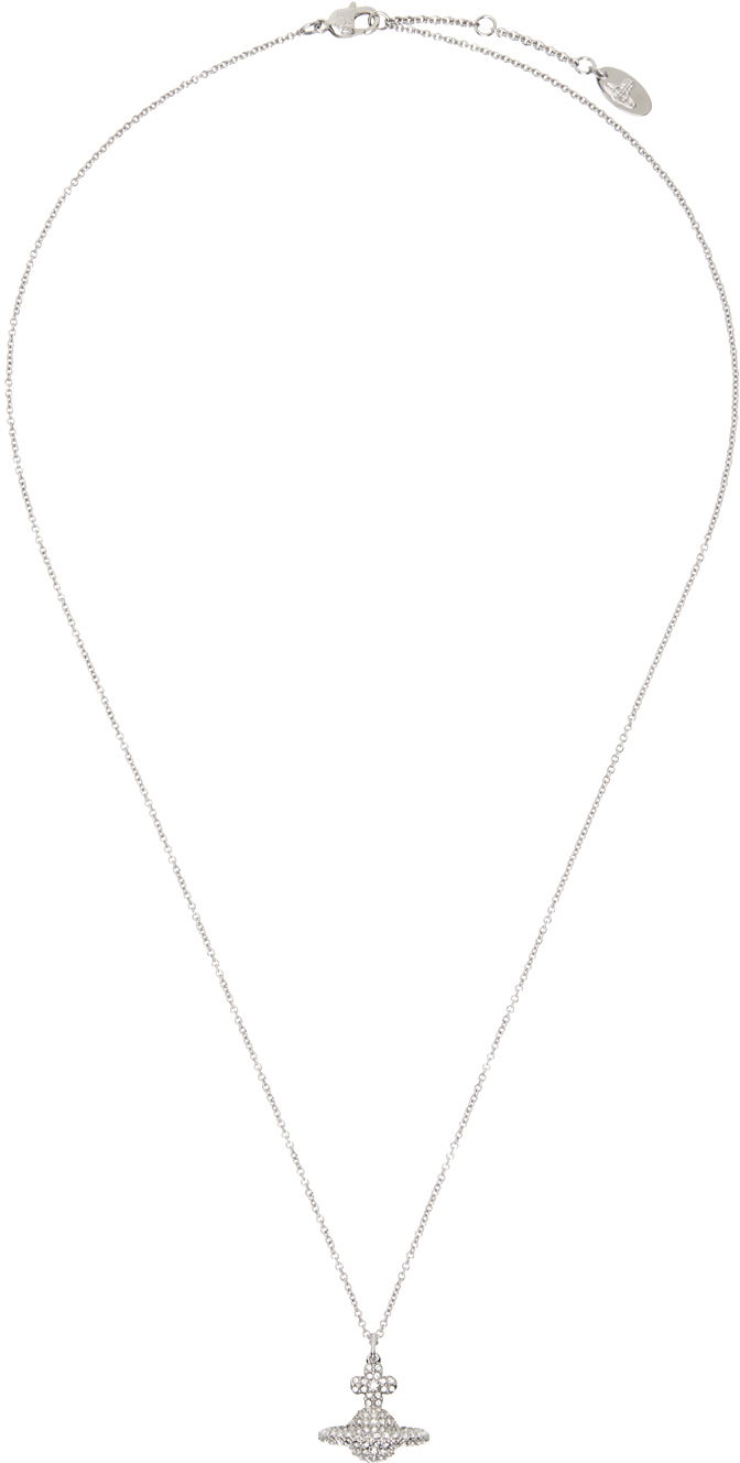 Náhrdelník Vivienne Westwood Vivienne Westwood Grace Small Pendant Necklace Metalická | 63020091-02P116-CN