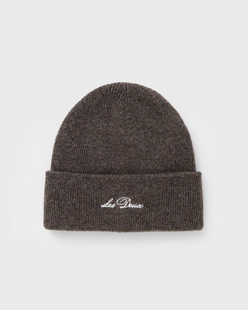 Kulicha Les Deux Wayne Embroidered Knit Beanie Hnedá | 1000673-336