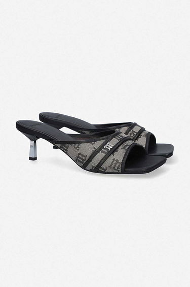 Tenisky a topánky MISBHV Beige Sasha Heeled Čierna | 022BW901, 4