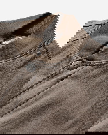 Bomber bunda Cav Empt Cotton Flannel Zip Jacket Hnedá | CES28JK15 BROWN, 3