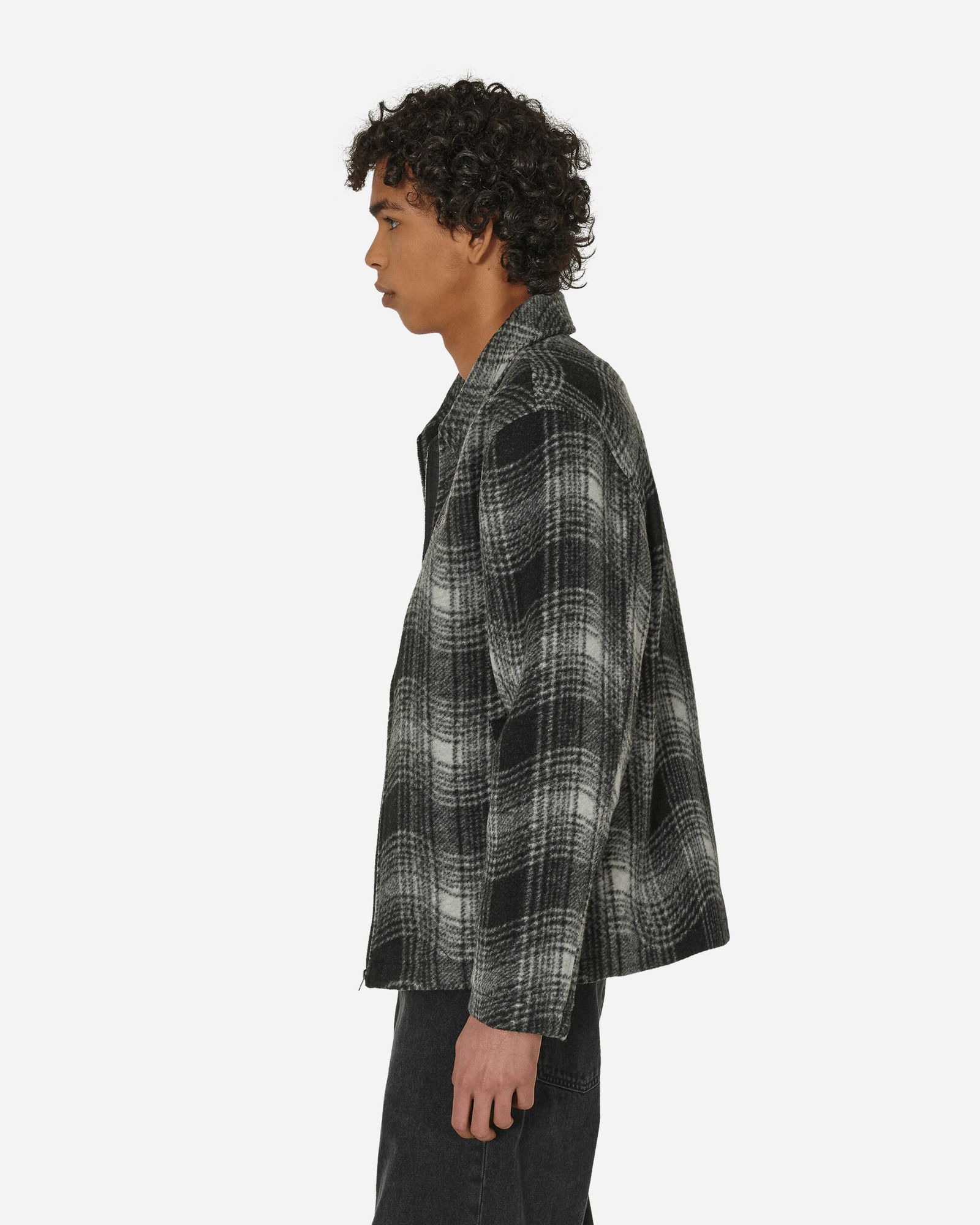 Wave Plaid Jacket