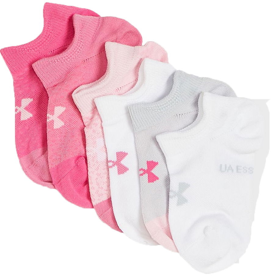 Ponožky Under Armour Essential No Show 6-pack Rôznofarebný | 1370543-652, 0