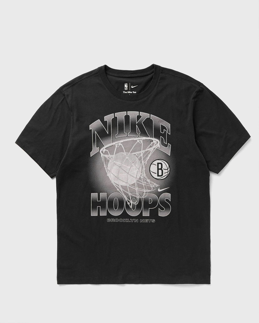 Tričko Nike NBA Max90 Brooklyn Nets Courtside Short Sleeve T-Shirt Čierna | HQ1264-010