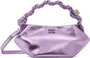 Kabelka GANNI Ganni Metallic Mini Bou Bag Fialová | A6338, 0
