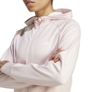 Mikina adidas Performance Cropped Full-Zip Hoodie Ružová | IX5067, 6