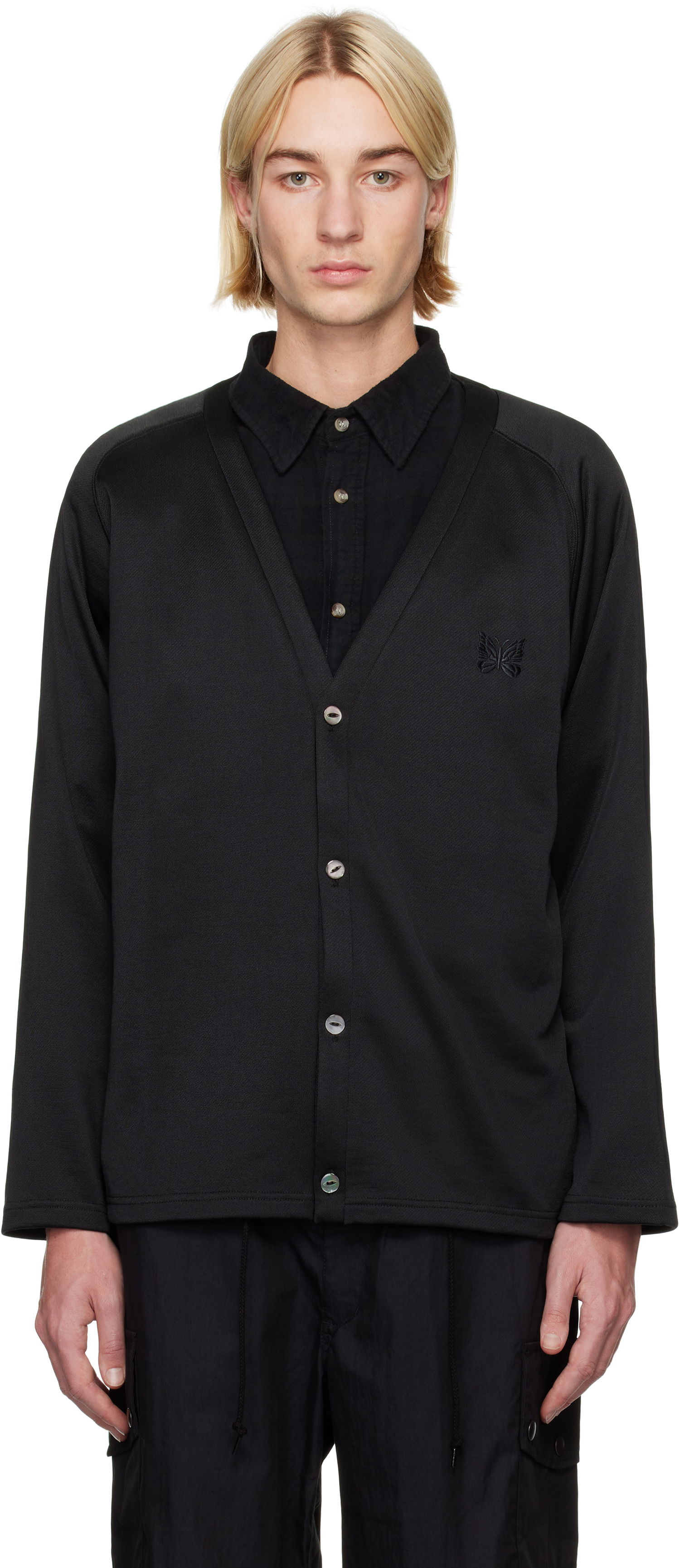 Sveter Needles Cardigan Čierna | PU284, 0