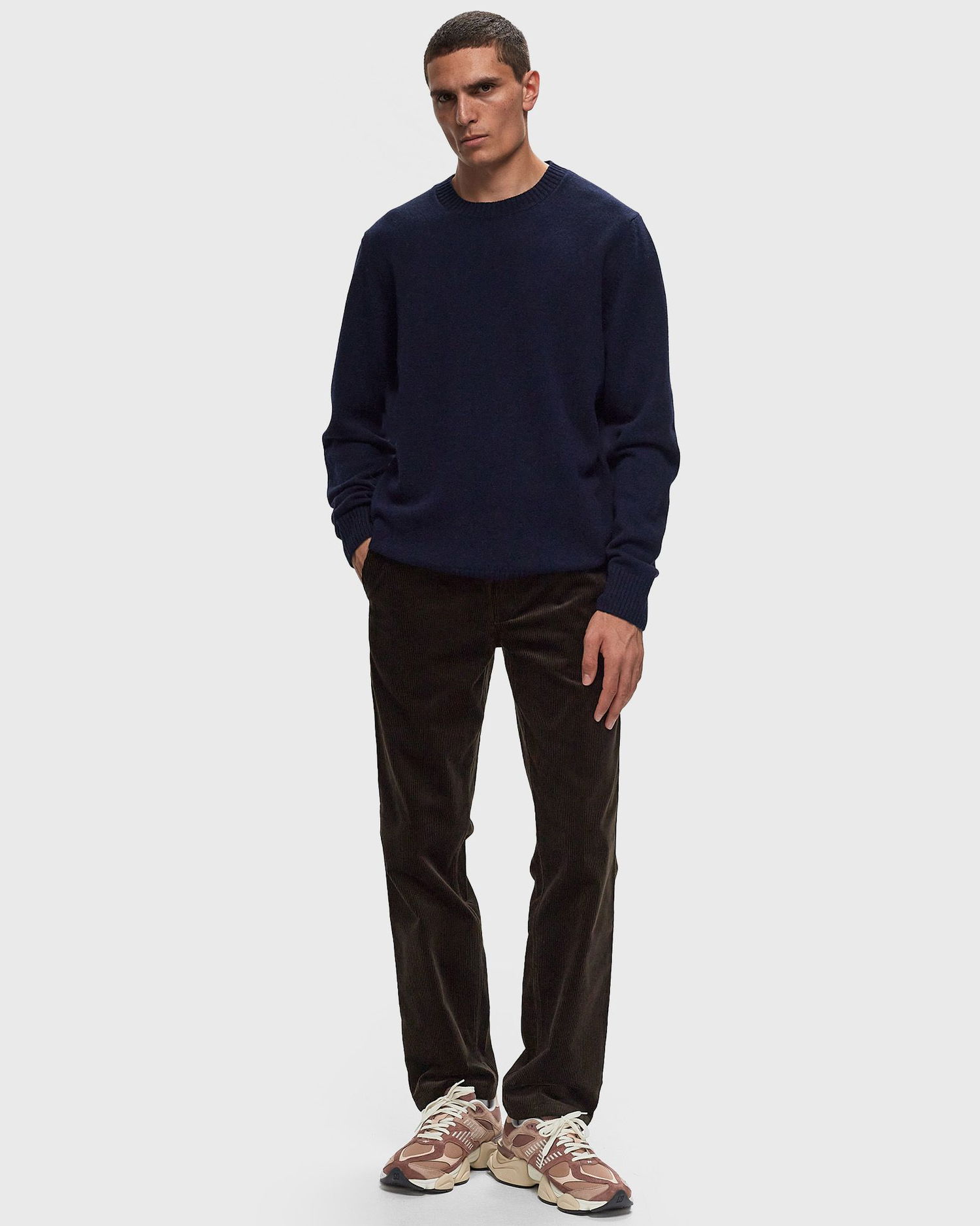 Sveter NORSE PROJECTS Standard Merino Lambswool Sweater Navy | N45-0620-7004, 1
