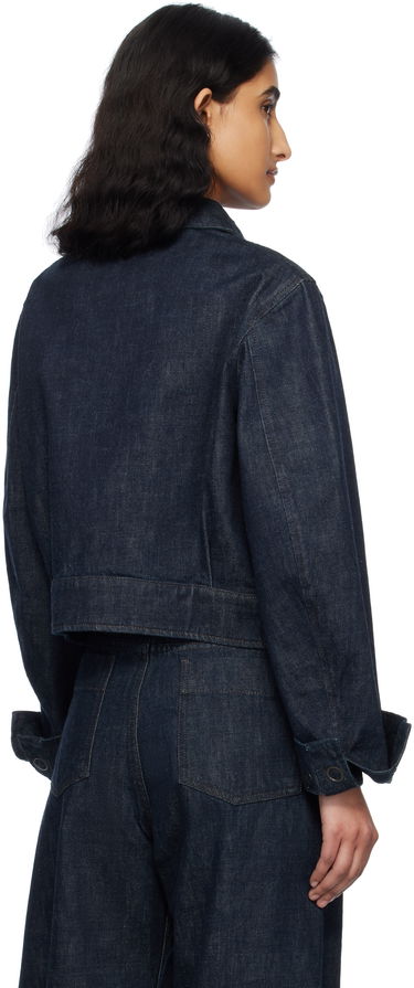 Bunda LEMAIRE Lemaire Two-Pocket Cropped Denim Jacket Modrá | OW1139 LD068, 2