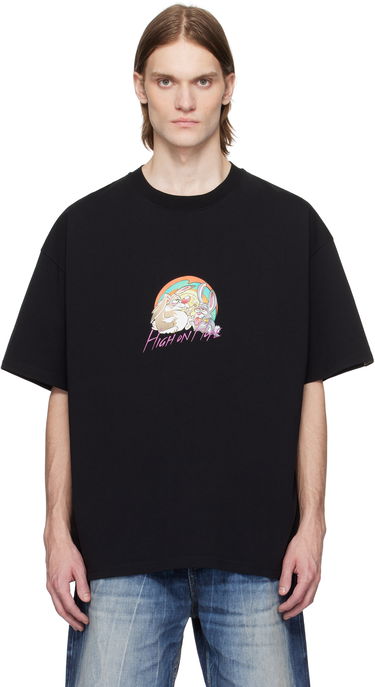 Tričko Martine Rose Martine Rose Oversized Graphic T-Shirt Čierna | 621JE03001H, 0
