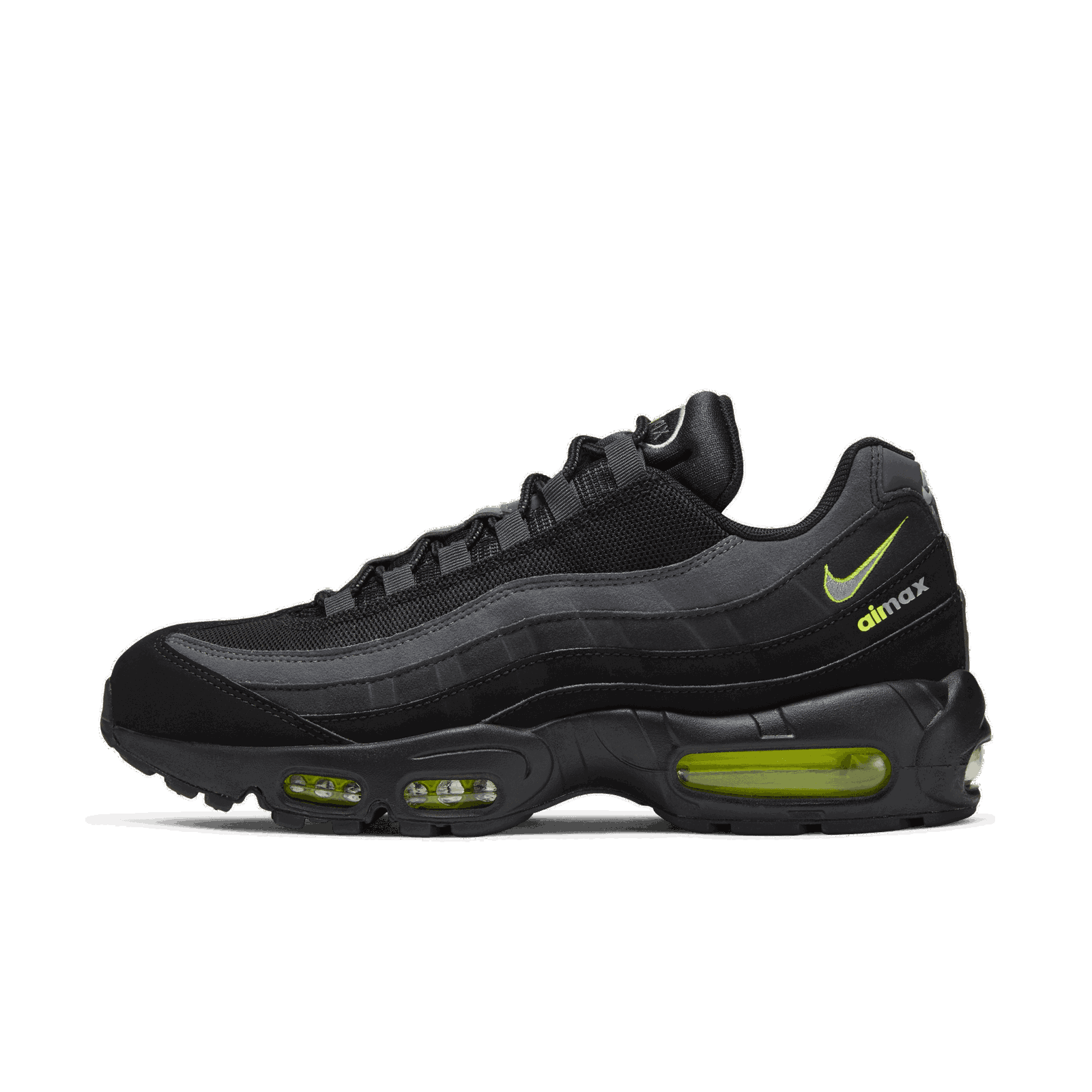 Air Max 95 Retro Logo "Black Grey Volt"