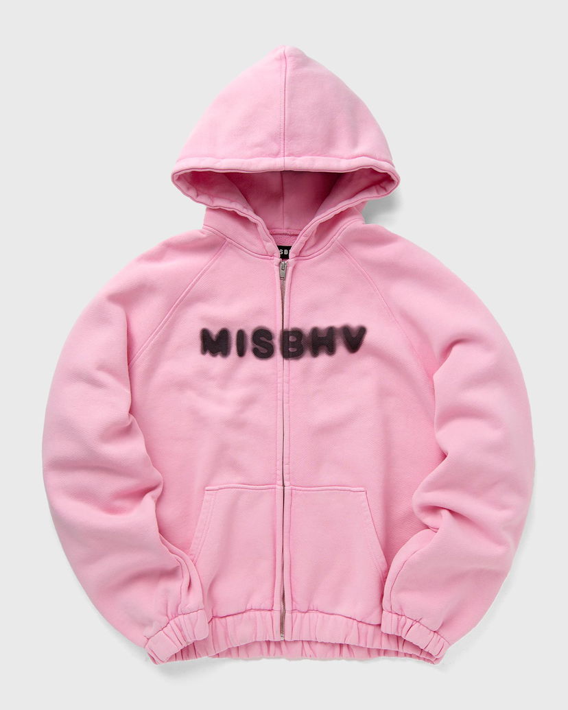 Mikina MISBHV Community Zipped Hoodie Ružová | 240M221