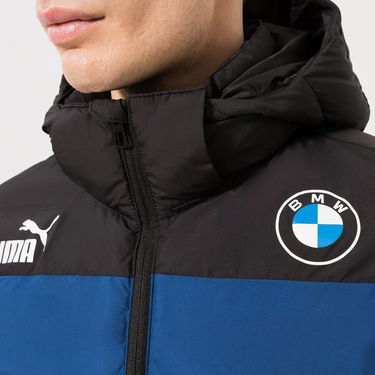 Prešívaná bunda Puma BMW MMS Ecolite Down Sds Padded Hooded Jacket Čierna | 535100-01, 3