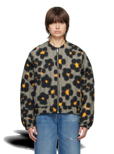 Bomber bunda KENZO Paris Hana Leopard Reversible Bomber Čierna | FD55BL1329ND