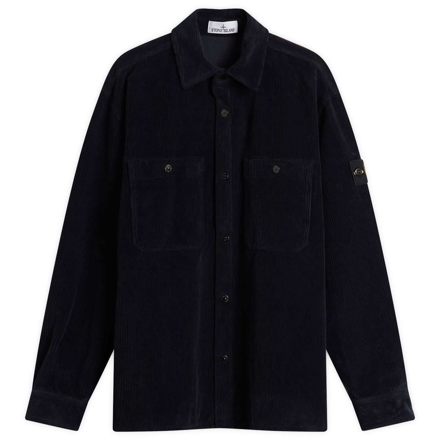 Košeľa Stone Island Corduroy Overshirt, Size Large Navy | K2S151200012-V0020, 0