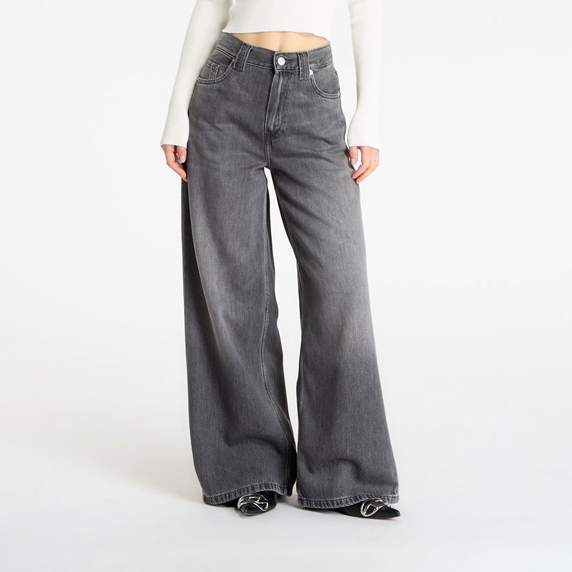 Džínsy Tommy Hilfiger Teya 70'S Wide Leg Hw Jeans W28/L32 Šedá | WW0WW48396 1DC
