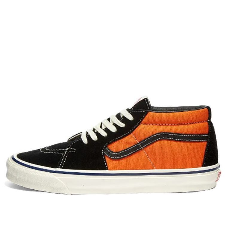 Tenisky a topánky Vans OG Sk8-Mid LX Oranžová | VN0A4BVCXDV, 0