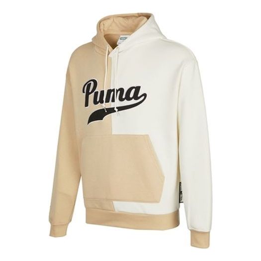 Mikina Puma Colorblock Fleece Hoodie Béžová | 534381-20, 0