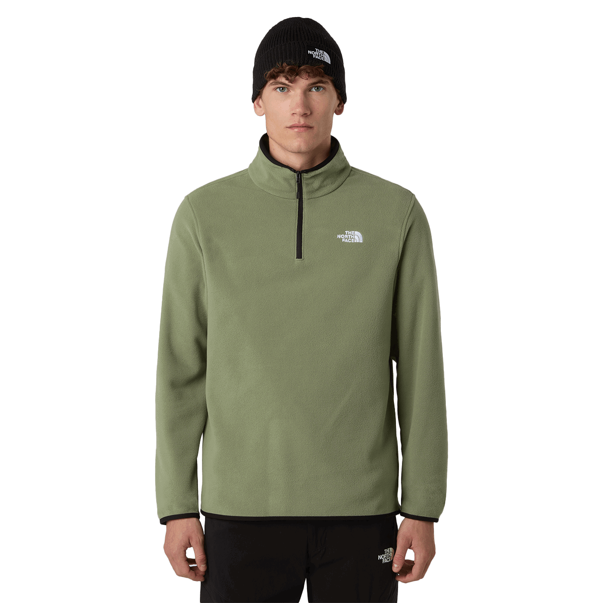 Bunda The North Face GLACIER FLEECE 1/4 ZIP JACKET Zelené | NF0A8D0QBO91, 0
