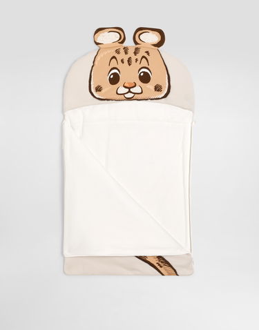 Batohy a tašky Dolce & Gabbana Dolce & Gabbana Newborn Baby Nest with Leopard Print Béžová | LNJAH7G7PJHS9000, 2
