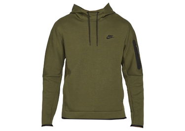 Mikina Nike Tech Fleece Pullover Hoodie Zelené | DD5174-222, 0