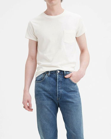 Tričko Levi's ® Vintage Clothing 1950s Sportswear Tee Biela | 40850-0074, 0
