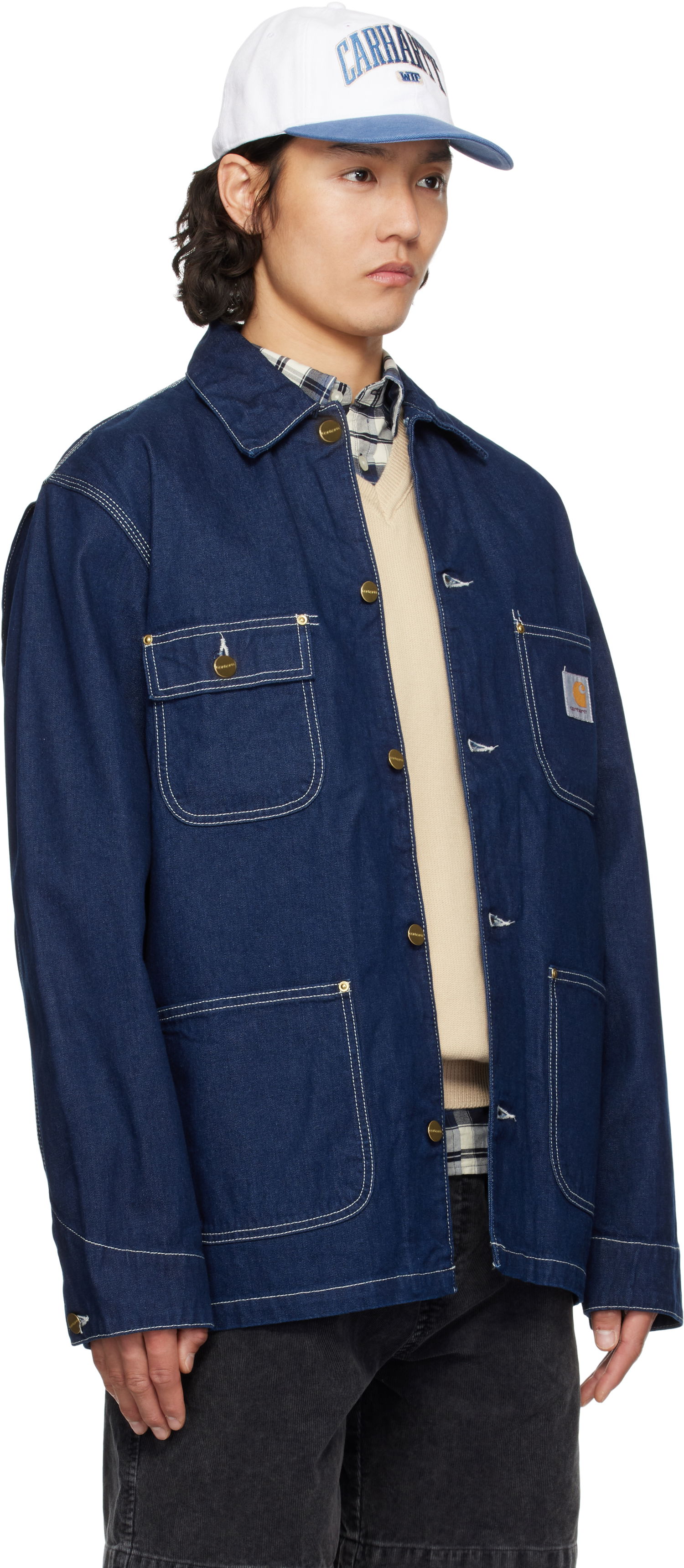 Bunda Carhartt WIP Carhartt WIP OG Chore Denim Jacket Modrá | I031896, 1