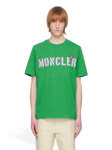 Tričko Moncler Printed Zelené | I10918C000298390T