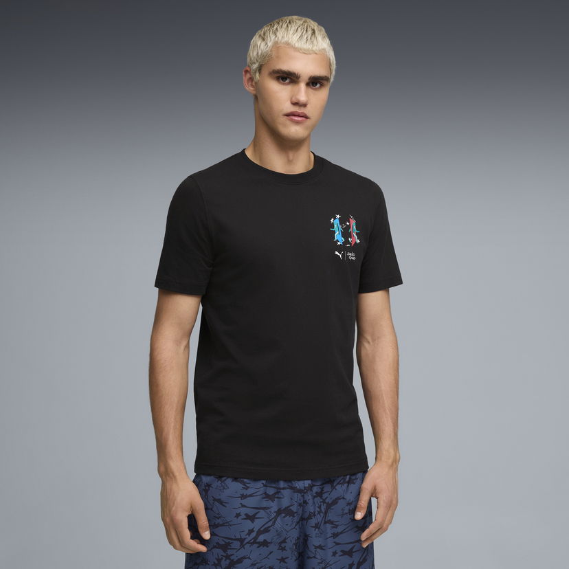 Tričká a tielka Puma PUMA x SQUID GAME Graphic Tee Čierna | 630706_01