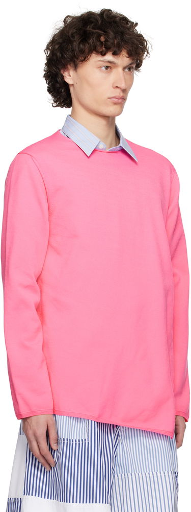 Sveter Comme des Garçons Comme des Garçons Homme Plus Asymmetrical Sweatshirt Čierna | PO-N007-S25, 4