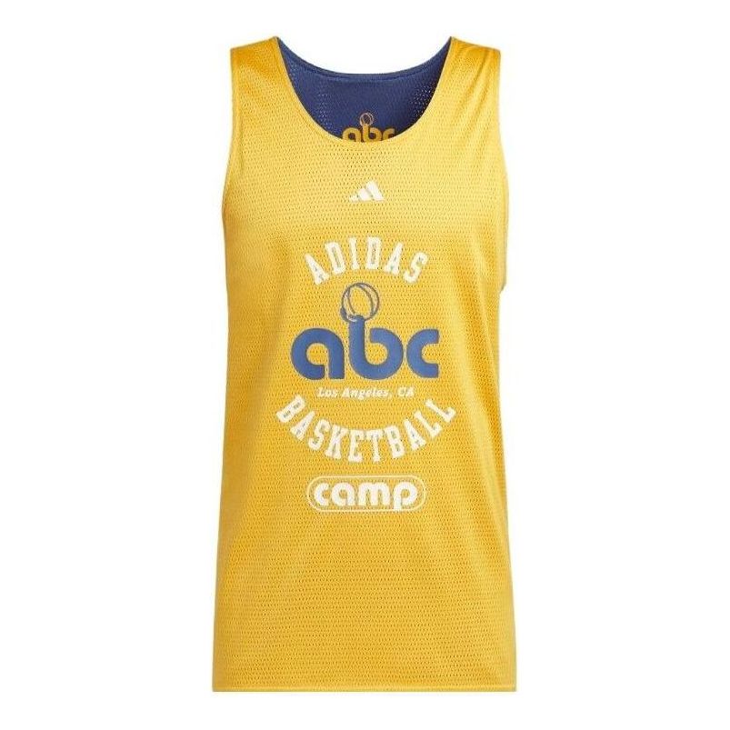Tielko adidas Originals Select Summer Camp Basketball Jersey Žltá | IL2320, 0