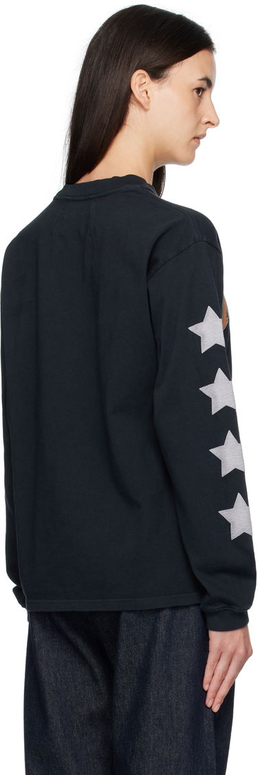 Tričko Rhude Rhude 'Cambridge State Champs' Long Sleeve T-Shirt Čierna | RHPF25TT15012, 2