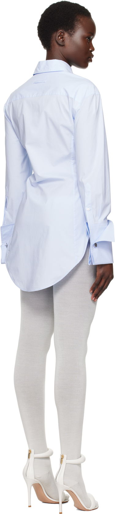Košeľa Jean Paul Gaultier Jean Paul Gaultier Print Shirt Modrá | 25/33-F-CH088I-C071-52, 2
