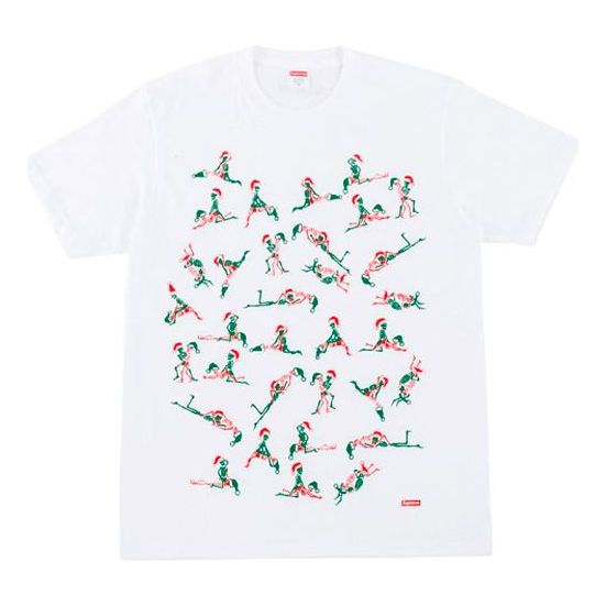 Supreme Christmas Elf Sex Positions T-Shirt