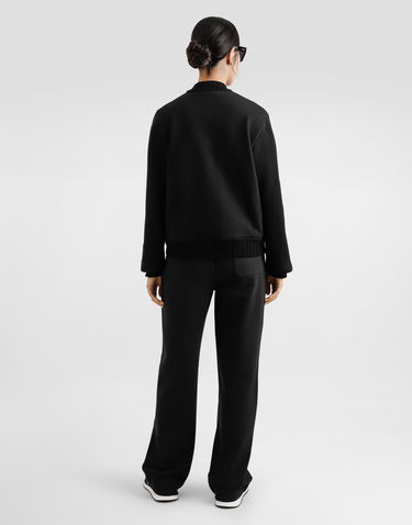 Tepláky Dolce & Gabbana Dolce & Gabbana Jersey Jogging Pants with Rhinestone DG Logo Čierna | FTC91ZGDCXWN0000, 2