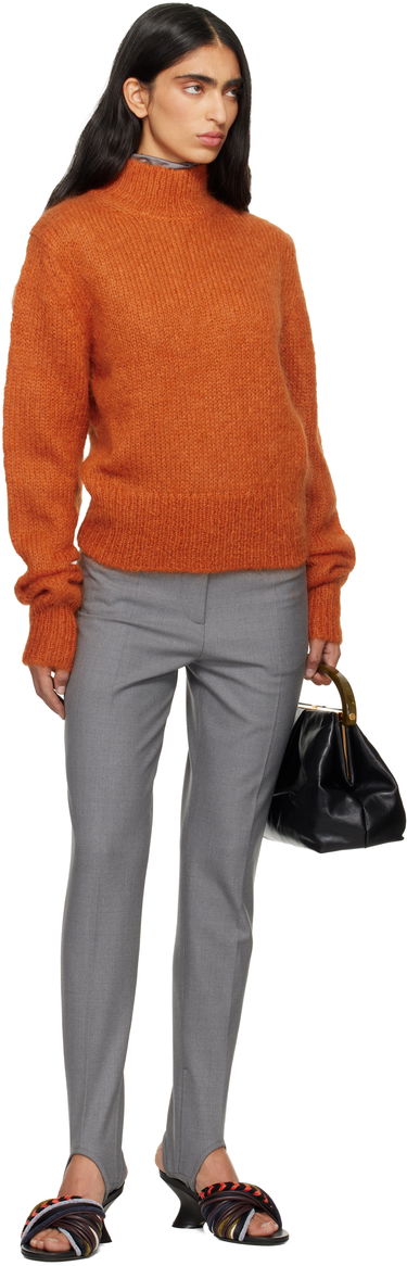 Sveter Dries Van Noten Dries Van Noten Mohair Turtleneck Oranžová | 252-011249-2733, 3