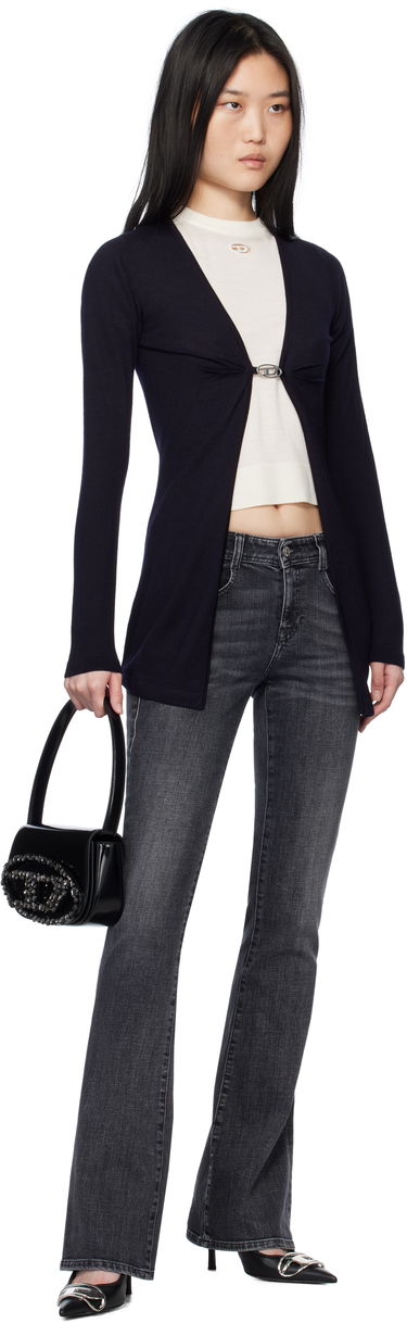 Kabelka Diesel Diesel 1DR Crystal-Embellished Shoulder Bag Čierna | X08396 P8036, 3