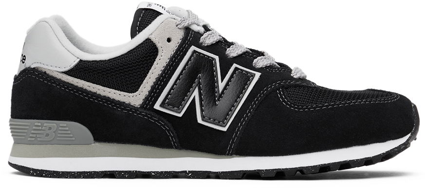 Oblečenie New Balance 574 Core Big Kids Čierna | GC574EVB, 0