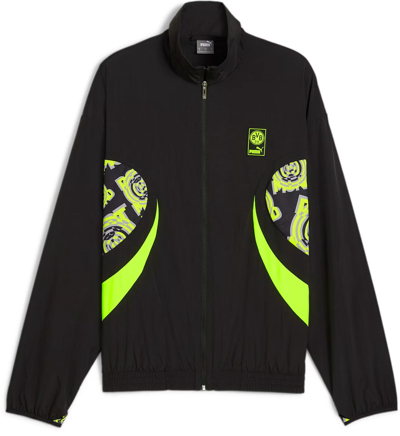 Bunda Puma BVB Dortmund FtblNrgy Woven Jacket Men Čierna | 774275-05, 0