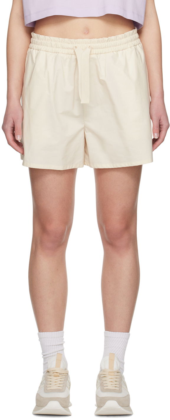 Šortky Moncler Off-White Drawstring Shorts Béžová | J10932B00010597LQ, 0