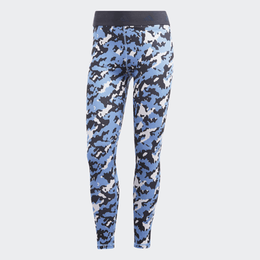 Legíny adidas Performance Camo 7/8 Tights Modrá | HR2938, 4
