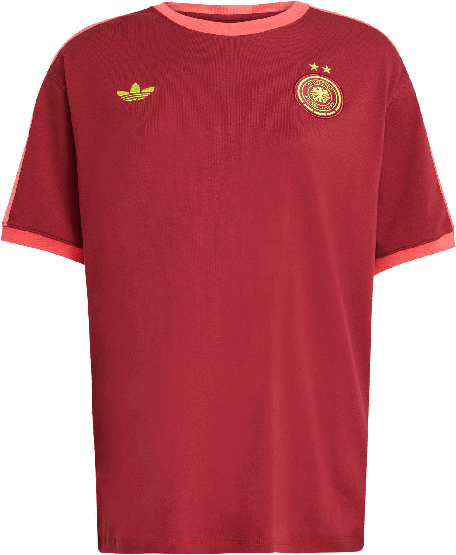 Tričko adidas Originals adidas Originals DFB T-Shirt Červená | jj0350, 0