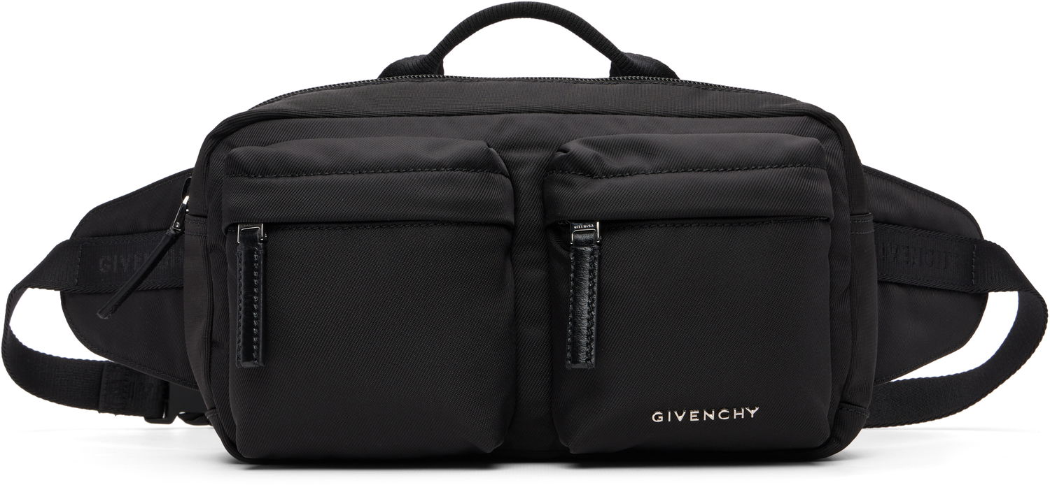 Ľadvinka Givenchy Essential U Nylon Belt Bag Čierna | BK50F8K1ZL001, 0