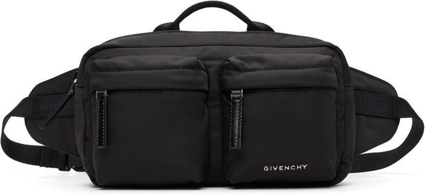Ľadvinka Givenchy Essential U Nylon Belt Bag Čierna | BK50F8K1ZL001