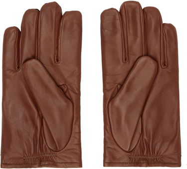 Rukavice OUR LEGACY OUR LEGACY Piped Seam Leather Gloves Hnedá | A4258HA, 1