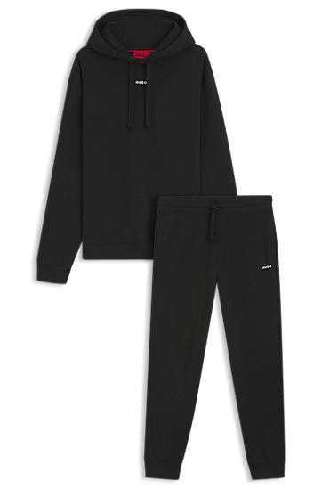 Súprava BOSS Relaxed-Fit Tracksuit Čierna | 50492581, 0