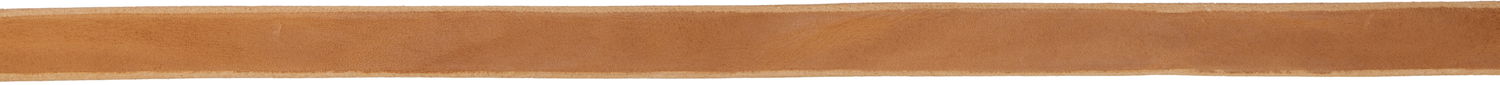 Opasok OUR LEGACY Our Legacy 2 CM Leather Belt Hnedá | A2258CDD, 1